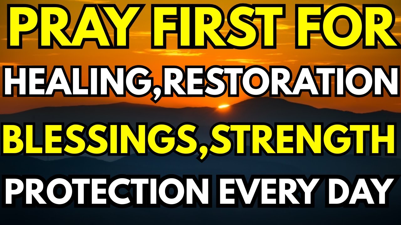 Pray First | Powerful Morning Prayer to Start Your Day Right with God ...