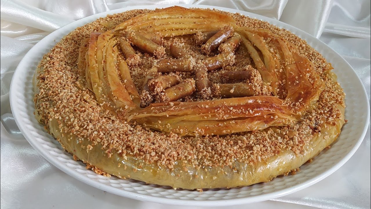 كومند بسطيلة الدجاج واللوز والمشماش ديال المناسبات من داكشي الرفيع مع الشاف ربيعة