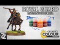 Rohan royal guard painting tutorial  contrast in middle earth