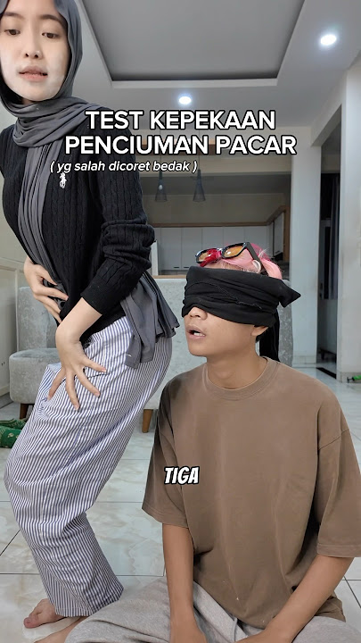 TEST PENCIUMAN PACAR😱ADAM SAMPE DIKENTUTIN SYIFA😭