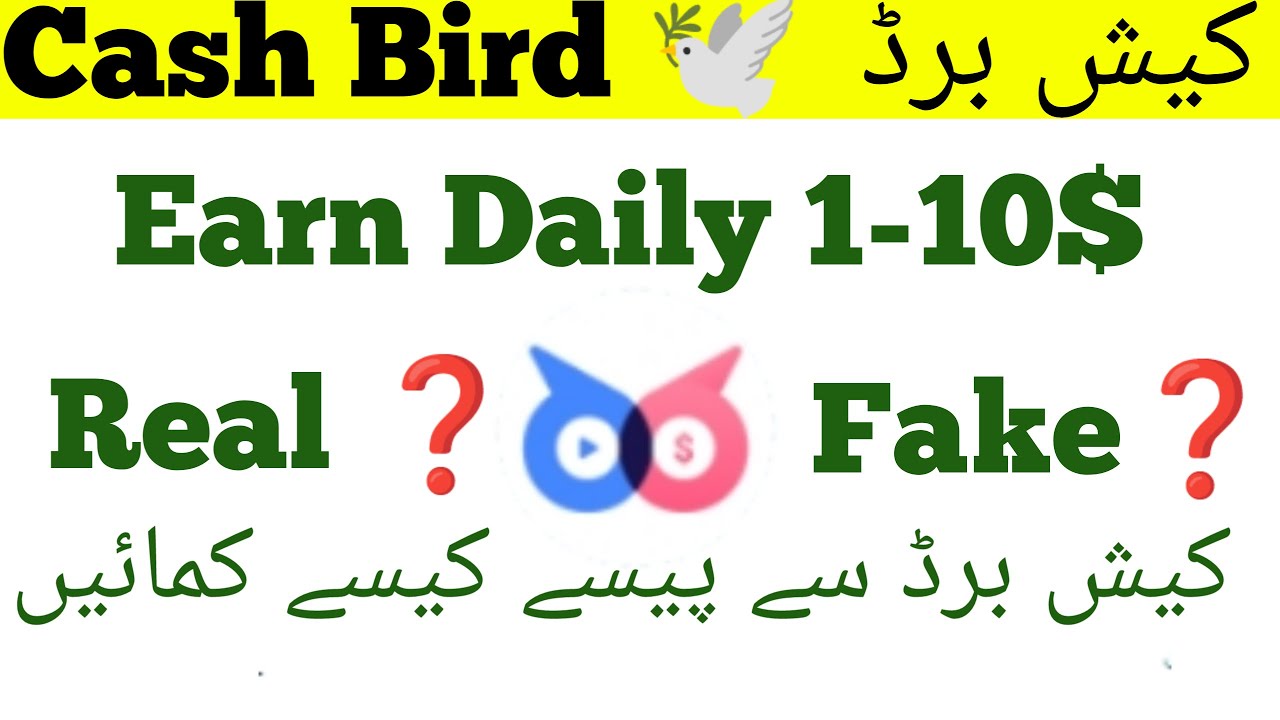 Cashbird online earning app - Cash bird payment proof / cash bird app se paise kaise kamaye