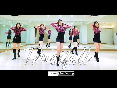 [라인댄스중급반] Trustfall Line Dance || 트러스트폴 라인댄스