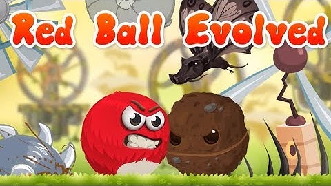 Red Ball Evolved - Gameplay Walkthrough level 1-7 (Android)