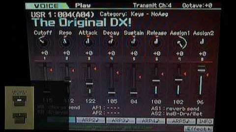 Easy Sounds FM Xpanded for Motif XS part1 english