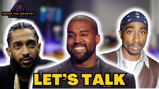 Kanye on Rappers Switching Sides, 2Pac's Brother & Suge Speak on Drake, Nipsey's Kids Inherit $11M