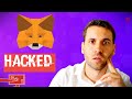 Metamask - DON'T get HACKED! 😱😱 | TIPS