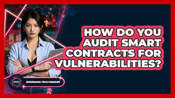How Do You Audit Smart Contracts For Vulnerabilities? - Emerging Tech Insider