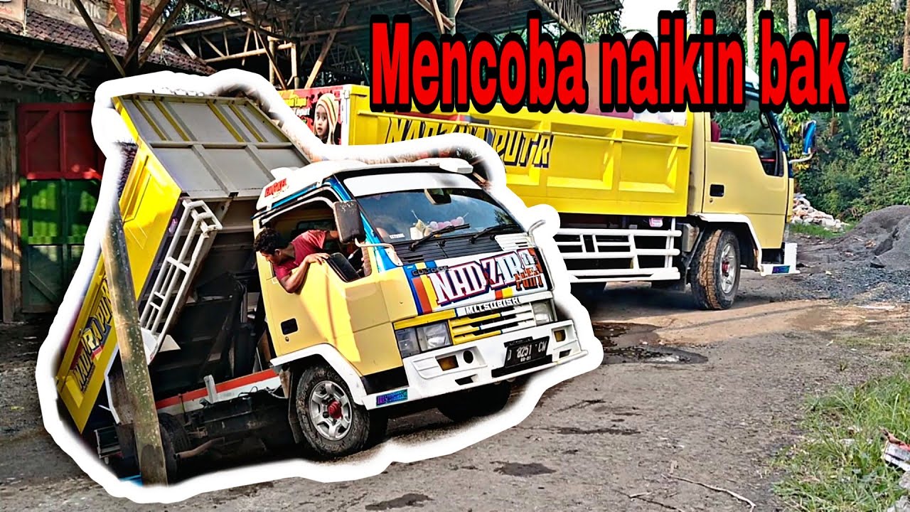 REVIEW TRUCK  ENGKEL  MITSUBISHI  RAGASA DUMP YouTube