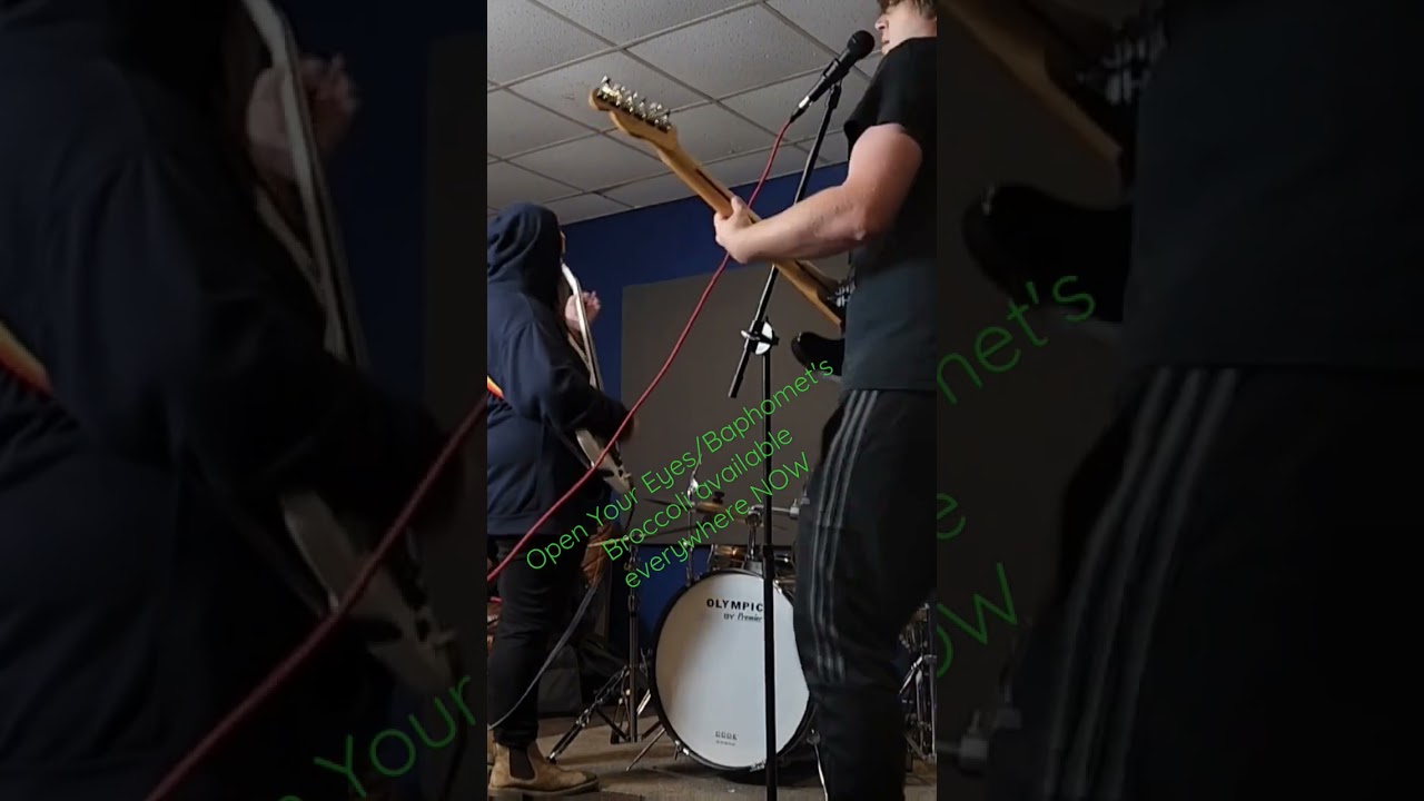 OPEN YOUR EYES/BAPHOMET'S BROCCOLI OUT NOW 