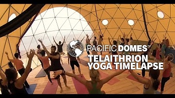Pacific Domes Yoga Dome, Telaithrion Project, Greece Time-lapse –VIDEO