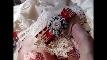 Snippet Roll and Fabric Clusters - Scrap Buster Ideas