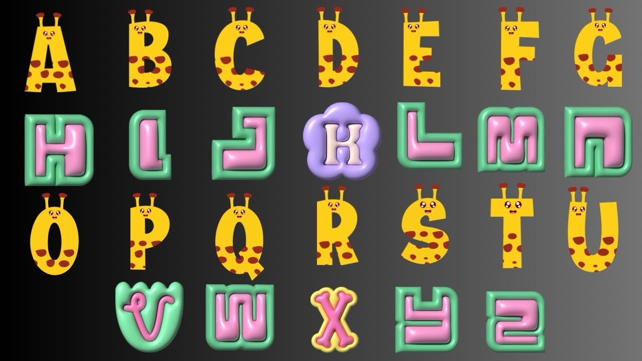 ABC Learning Video for Toddlers & Preschool Kids | Alphabet Song A-Z ...