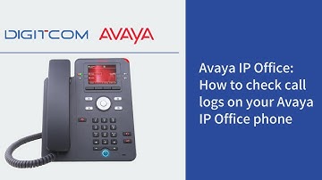 Avaya IP Office: How to check call logs on your Avaya IP Office phone