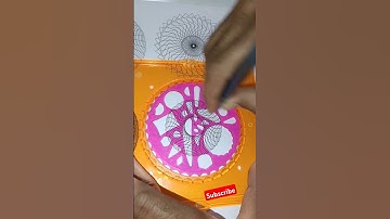 ❤ Genius does not know this question ❤ - Spirograph - Design - Art. #satisfying #art #shorts