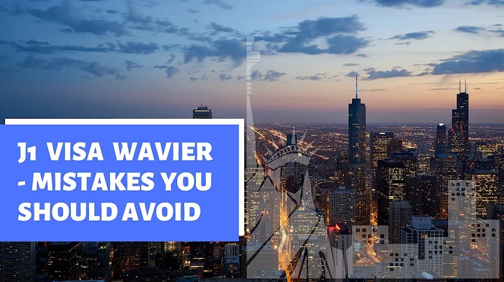How to Apply for a J1 Visa Waiver | Mistakes you must avoid!