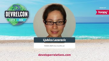 Node 2019 nine months on -- Ljubica Lazarevic