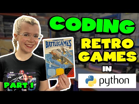 Programming Retro Games in Python | 80s Usborne Computer Coding Book