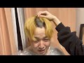 彼氏の頭髪を剃った後の未公開シーン
