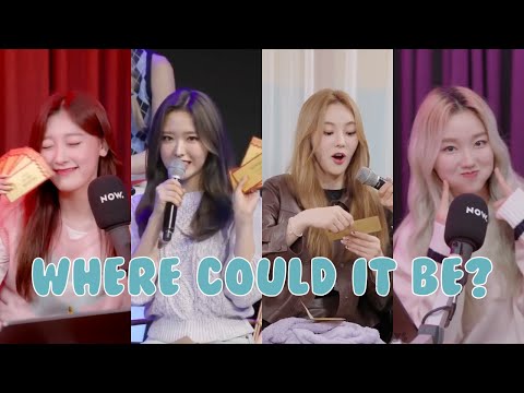 Choerry and Olivia hye's unused gift cards
