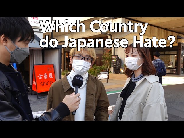 Which Country do Japanese Hate? class=