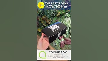 COOKIE BOX #shorts #interpack #interpack2023 #germany #düsseldorf #interpackfair #cookiebox #almanya