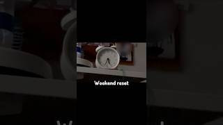 Weekend Reset : Day 12/30 prep ☁️✨ #studymotivation #resetday #weekendvlog #weekendtrip #studyvlogs