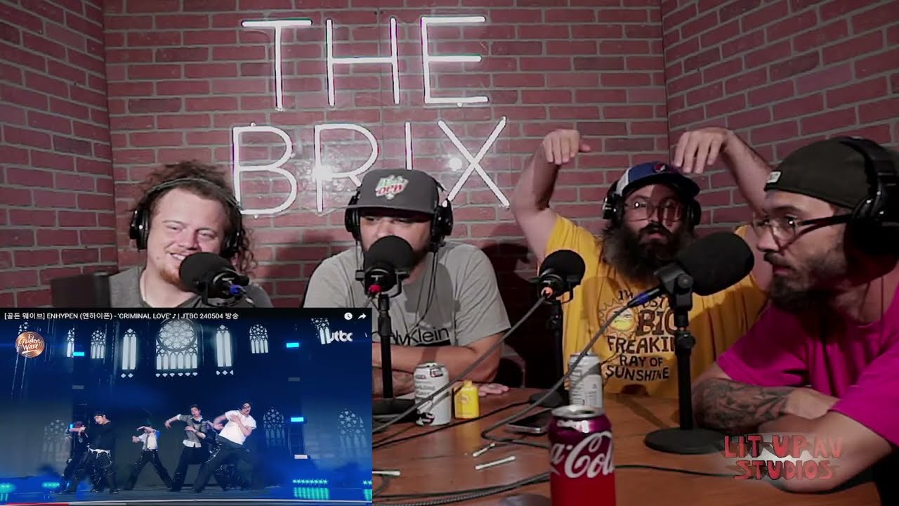 Lit Up AV Reactions: ENHYPEN 'Criminal Love' Live Performance