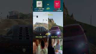 Intel UHD 630 vs Ryzen VEGA 11 — Can Intel Catch Up This Time? #pcgaming #shorts