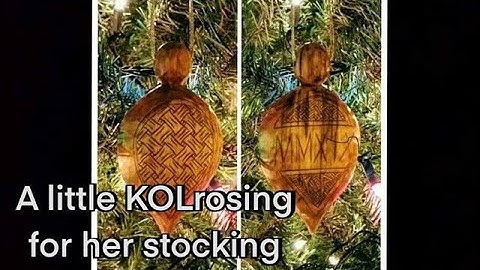 6. A little KOLrosing for her stocking