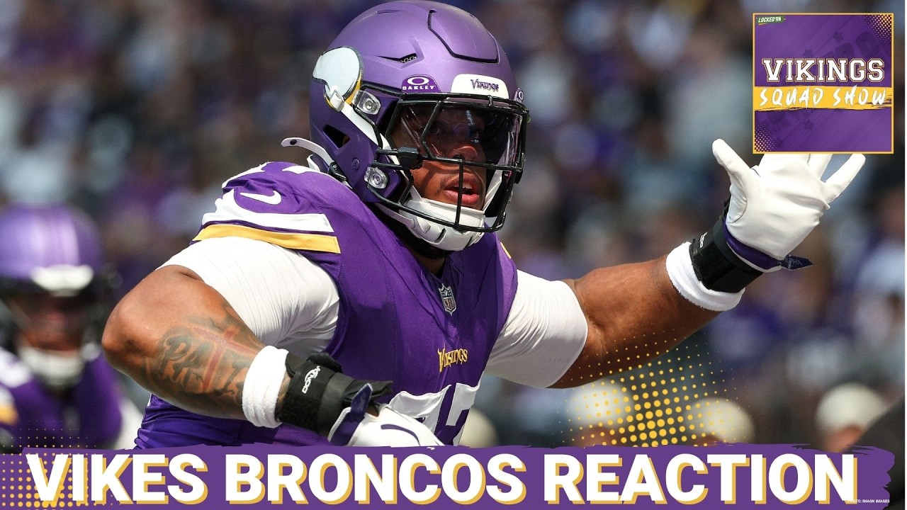 VIKINGS SQUAD SHOW: Vikings vs. Broncos Preseason Game #3 | INSTANT REACTION VIKINGS SQUAD SHOW: Vikings vs. Broncos Preseason Game #3 | INSTANT REACTION