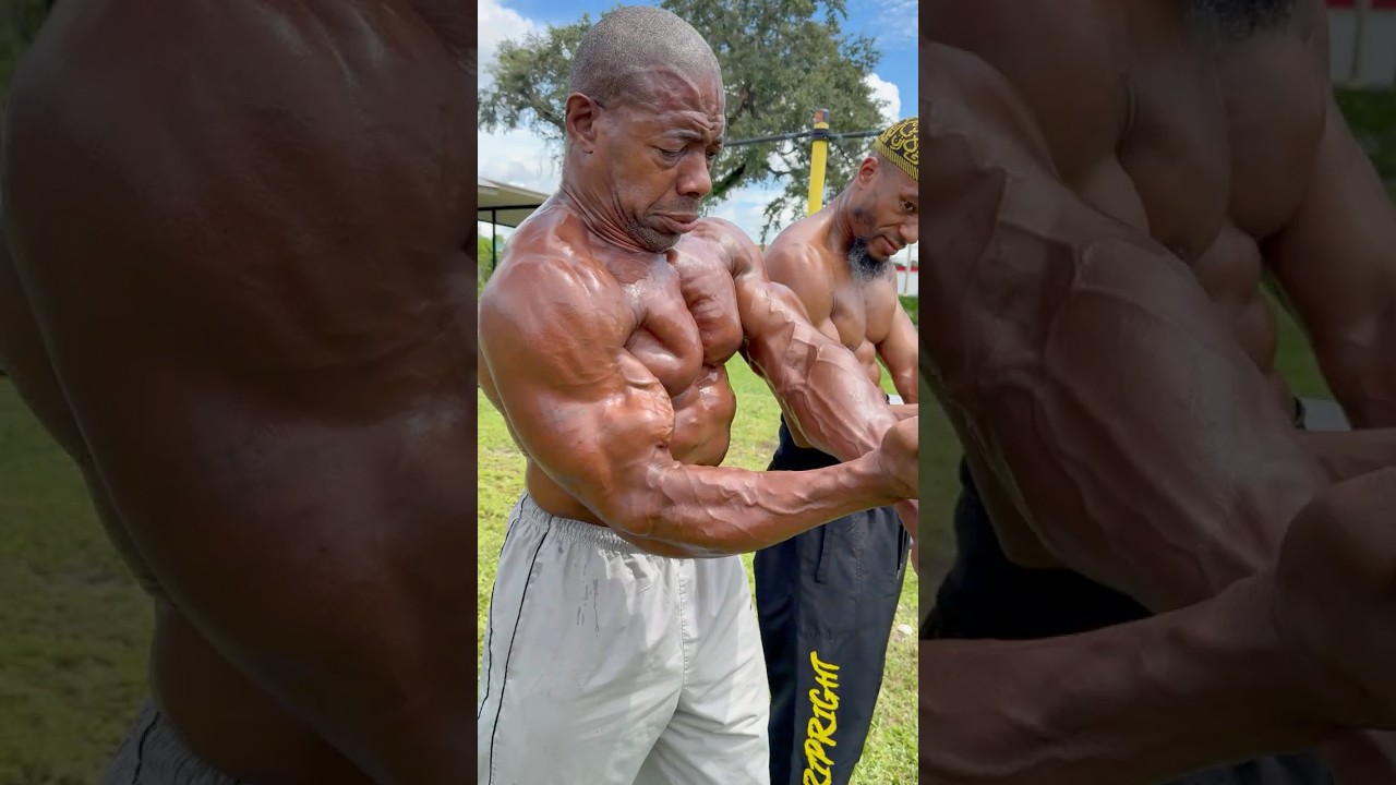 He’s 62 Yrs Old & Has Muscles On Top Of His Muscles 😳 | RipStick Bicep Curl ​⁠