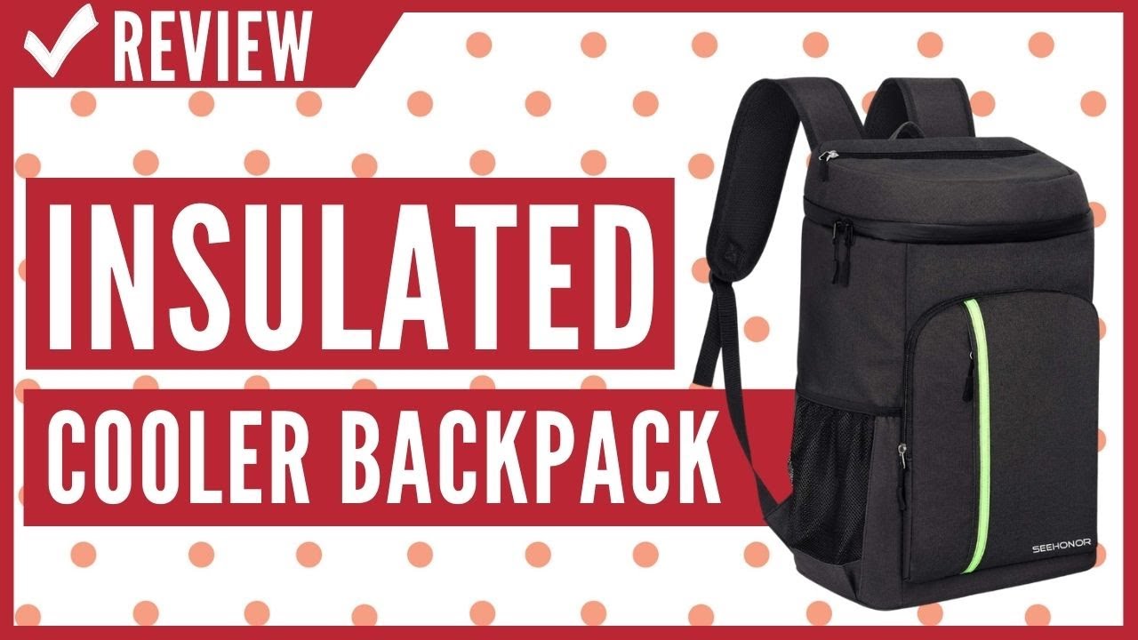 seehonor insulated cooler backpack