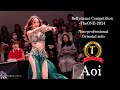 1st Place Aoi 【Bellydance Competition TheONE 2024 Non pro Oriental Category】