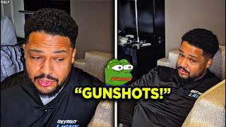 Nmp Hears Gunshots Near His Hotel....