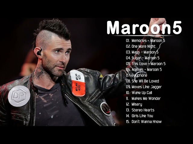 lagu maroon 5 full album tanpa iklan  - Maroon 5 full album terbaik  - maroon 5 full album class=