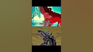 Horned Tyrant (Primal) vs Zilla Jr (GTS) #zilla #editvs #godzillatheseries #primal