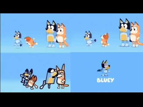 Bluey Intro Vs Bingo Intro Vs Bluey Homemade Intro Vs Pilot Intro