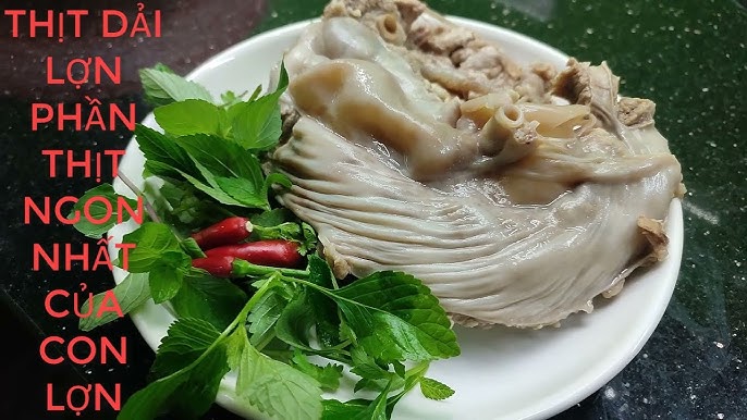 3. Mẹo chế biến thịt dải lợn ngon