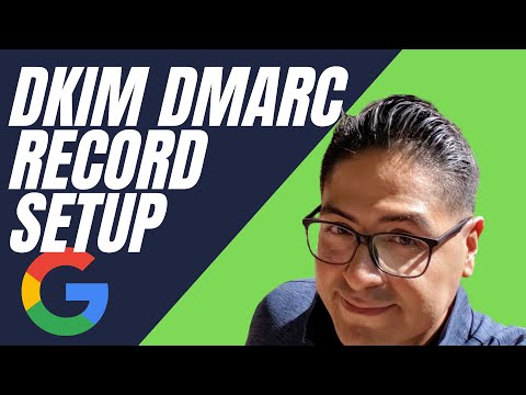 DKIM Google Workspace Tutorial // DKIM DMARC Record Setup (HOW TO SETUP DKIM DMARC) ✅