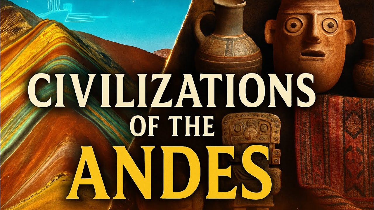 🌎 Civilizations of the Andes | Chavín, Nazca & Moche Explained