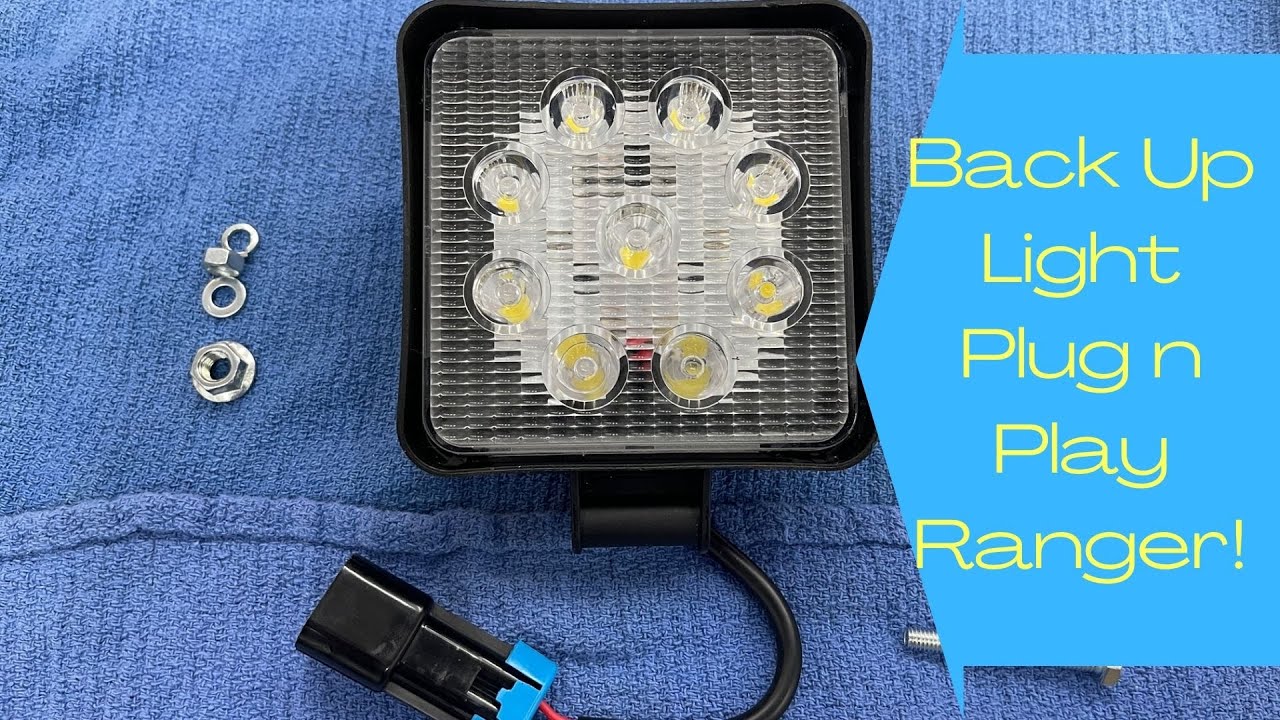 Back Up Light Plug n Play for POLARIS RANGER XP1000 YouTube