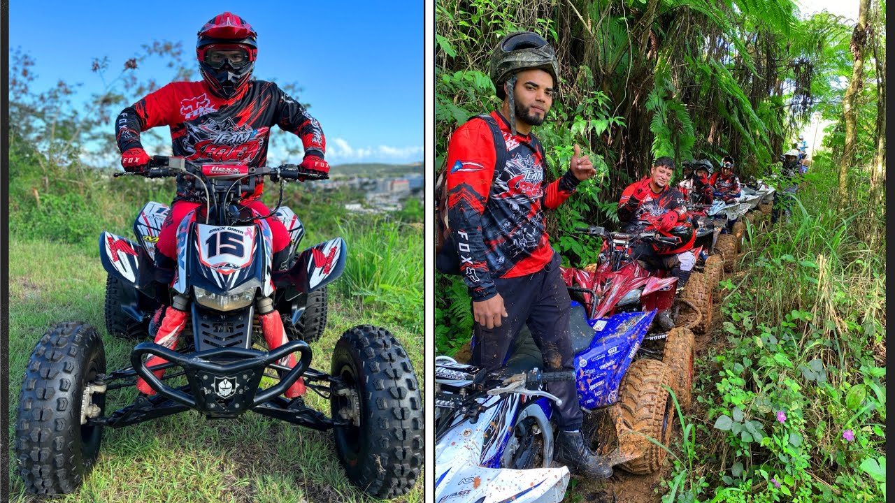 Corrida de tres pueblos lares maricao y las Marías #TEAMSEGUETA #ATVCARITECREW #AMANTESDELFANGO