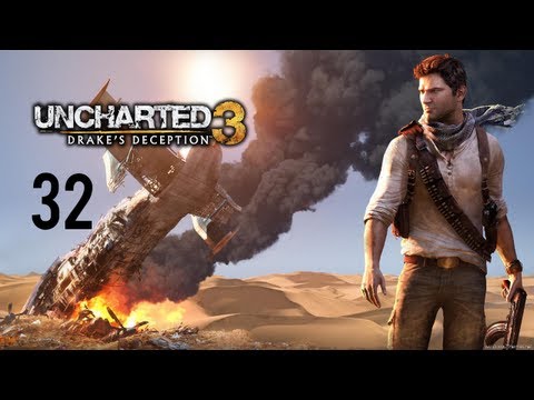 Видео: Прохождение Uncharted 3: Drake's Deception (коммент от alexander.plav) Ч. 32