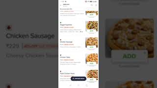 Swiggy today deal- 40% off on Pizza Hut - how to order pizza for 200 screenshot 5