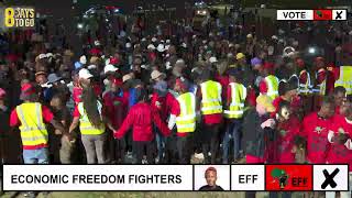 President @Julius_S_Malema Addresses the EFF Community meeting in MANKWENG (UNIVERSITY OF LIMPOPO).