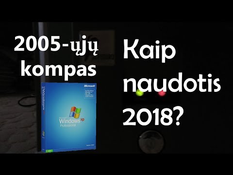 Video: Kaip Ištaisyti Disko Klaidas Sistemoje „Windows XP“