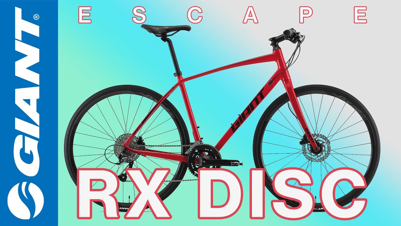【 クロスバイク 】 GIANT ESCAPE RX DISCでロングライドはもちろん、フィットネスにもおすすめ！