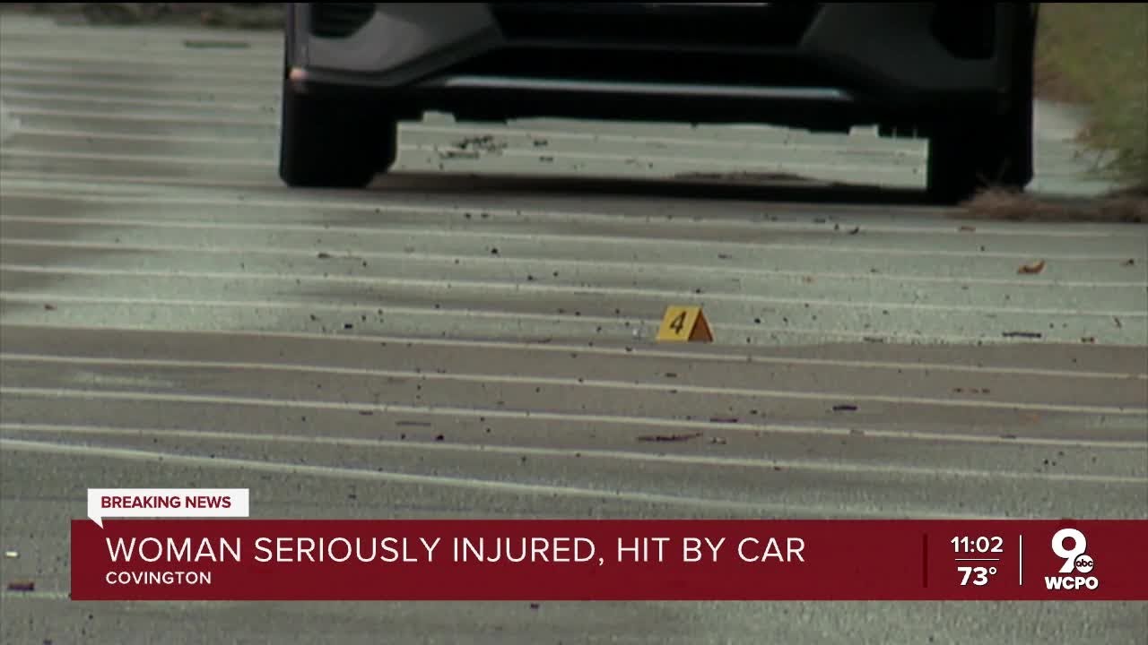 Woman in critical condition after being struck by vehicle in Covington ...