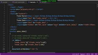 Taking JSON Object as input
