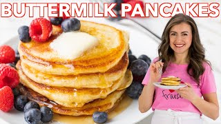 My Go-to Super Easy Buttermilk Pancakes Recipe